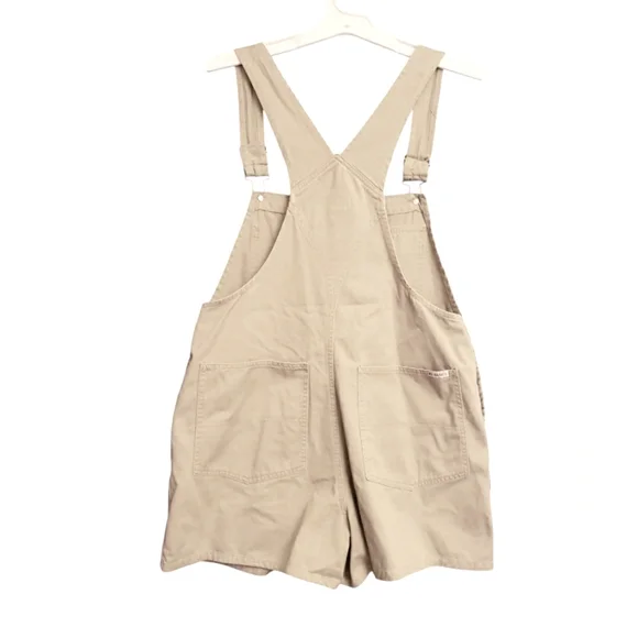 NY and Company NY Khakis Overall Romper - Picture 2 of 5